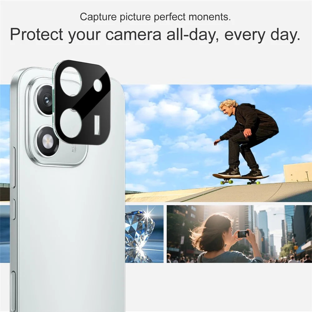 IMAK For Honor X70i Tempered Glass Lens Film + Acrylic Cap (Black Version) - 5