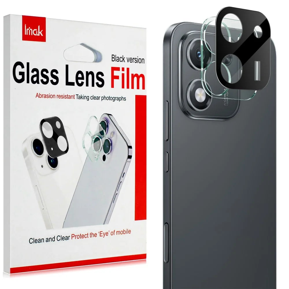 IMAK For Honor X70i Tempered Glass Lens Film + Acrylic Cap (Black Version) - 7