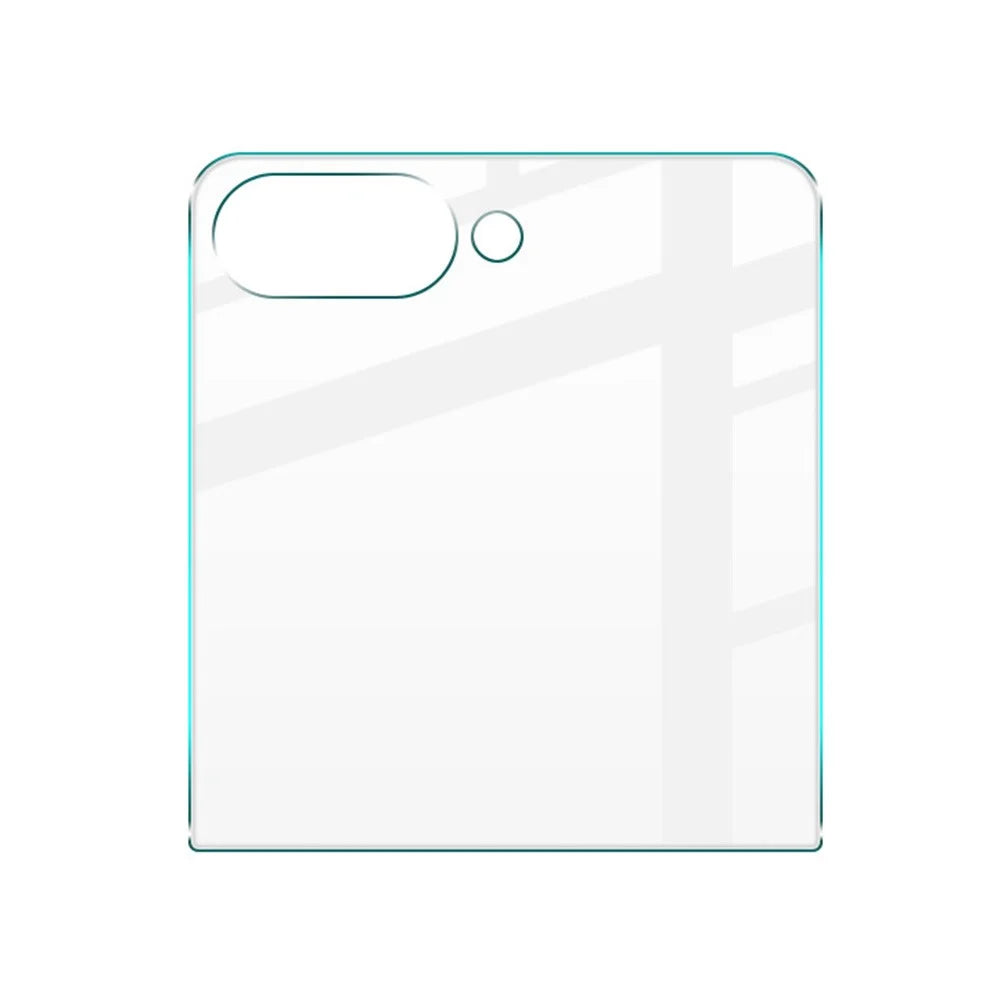 IMAK For Samsung Galaxy Z Flip8 / Z Flip7 5G Rear Screen Protector Clear Tempered Glass Back Film - 2