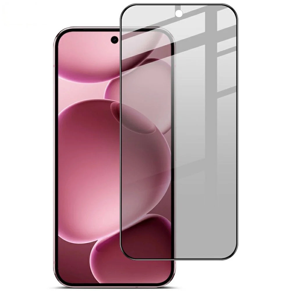 IMAK For Google Pixel 11 Pro XL / 10 Pro XL Privacy Screen Protector Anti Peep Tempered Glass Film (Fingerprint Unlock) - 5