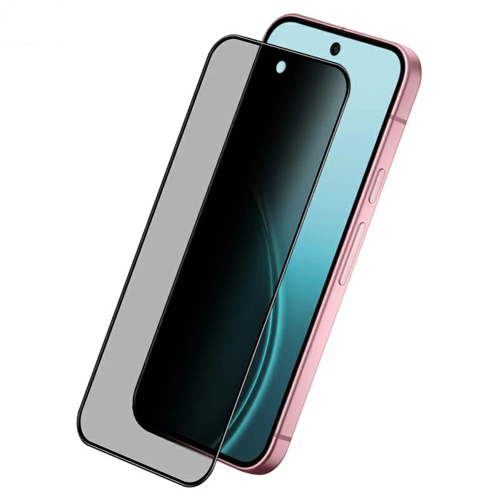 IMAK For Google Pixel 11 Pro / 11 / 10 Pro / 10 / 9 Pro / 9 Privacy Screen Protector Anti Peep Tempered Glass Film (Fingerprint Unlock) - 2