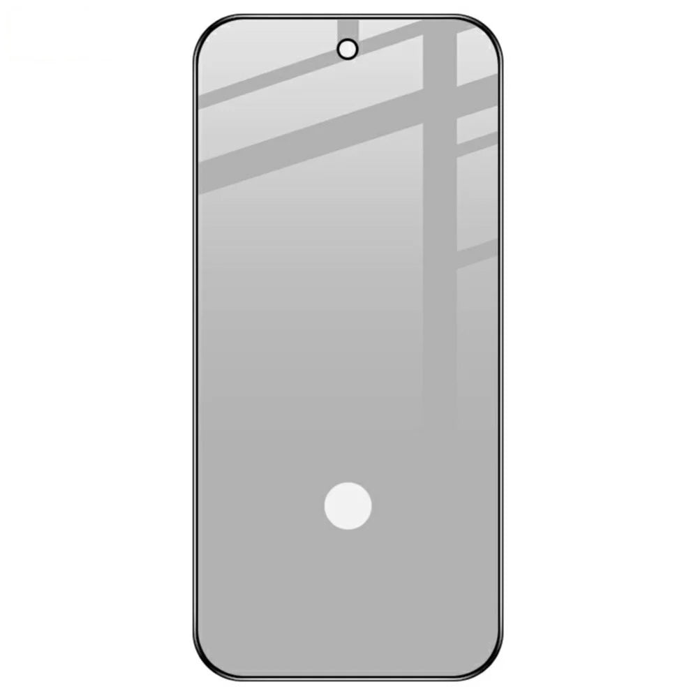 IMAK For Google Pixel 9a Privacy Tempered Glass Screen Protector Fingerprint Unlock Compatible Anti Spy Film - 7