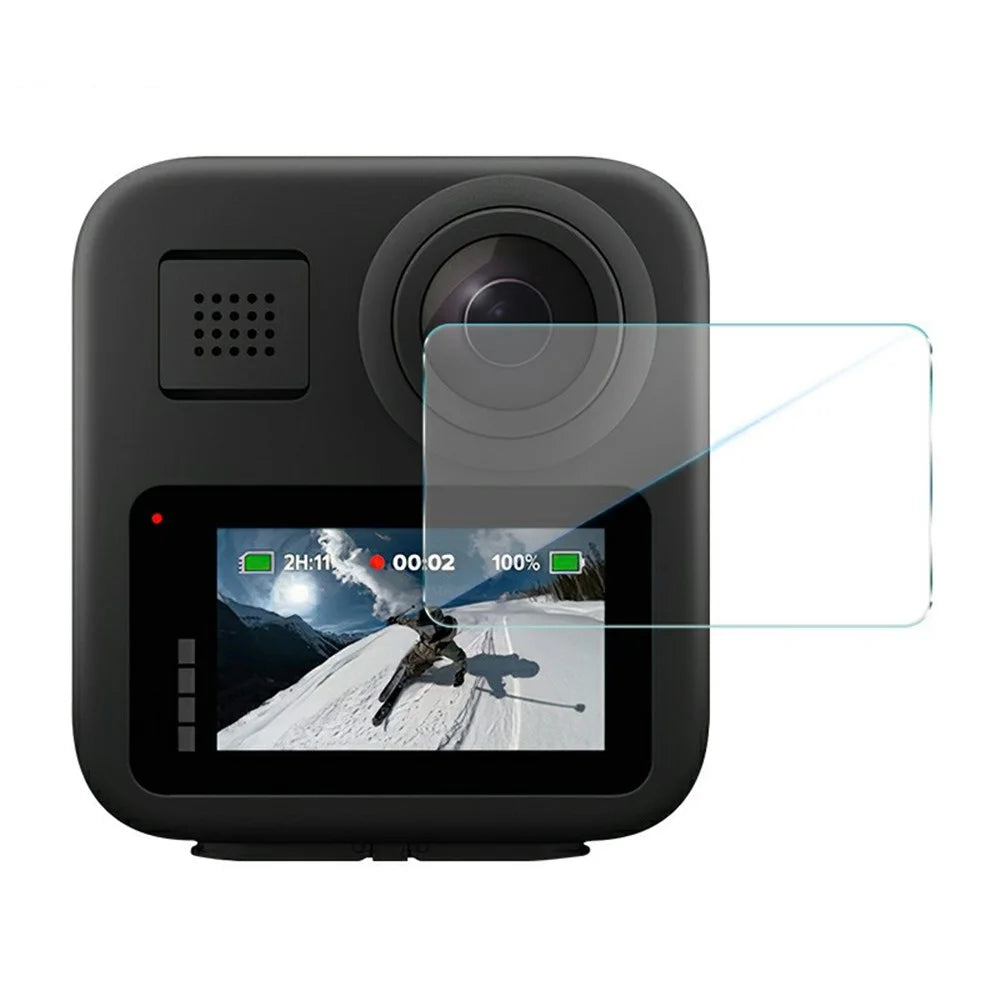 IMAK For GoPro Max Clear Tempered Glass Screen Protector with Self Positioning Frame - 1