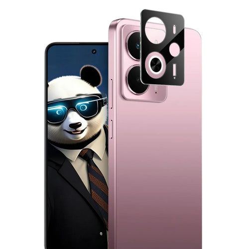 IMAK For Realme 14 5G Tempered Glass Lens Film + Acrylic Cap (Black Version) - 1