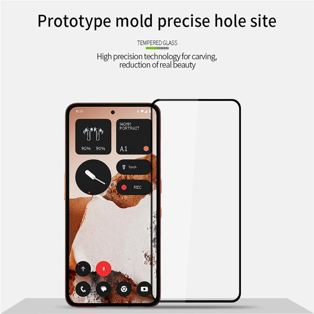 PINWUYO For Nothing CMF Phone 2 Pro Tempered Glass Film  JK Series-2 9H Full Screen Protector - Black - 3