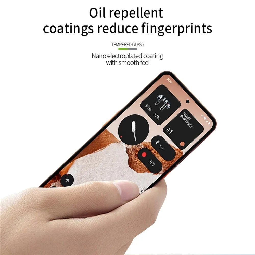 PINWUYO For Nothing CMF Phone 2 Pro Tempered Glass Film  JK Series-2 9H Full Screen Protector - Black - 4