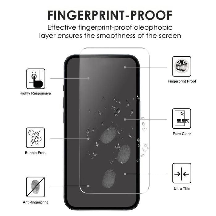 For Nothing CMF Phone 2 Pro Screen Protector 2.5D HD Tempered Glass Film - 2