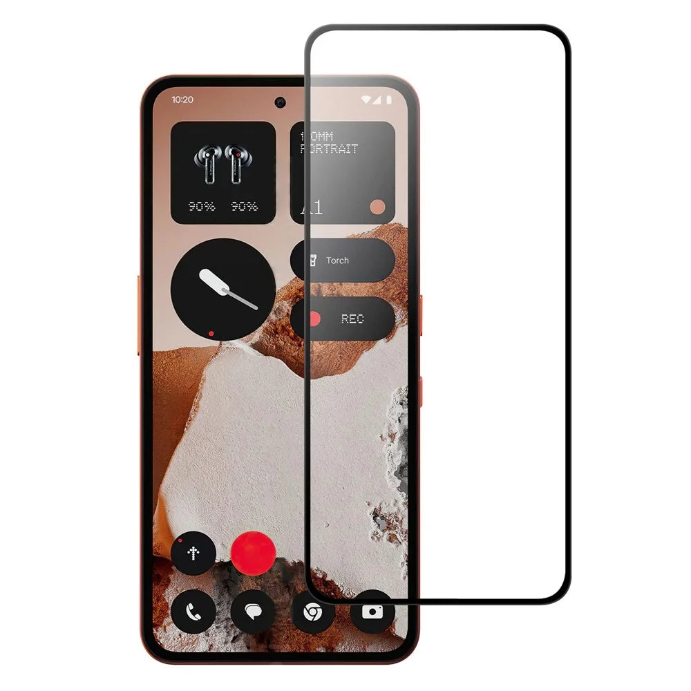 For Nothing CMF Phone 2 Pro AGC Tempered Glass with Black Edge Full Glue Full Coverage Screen Protector - 1