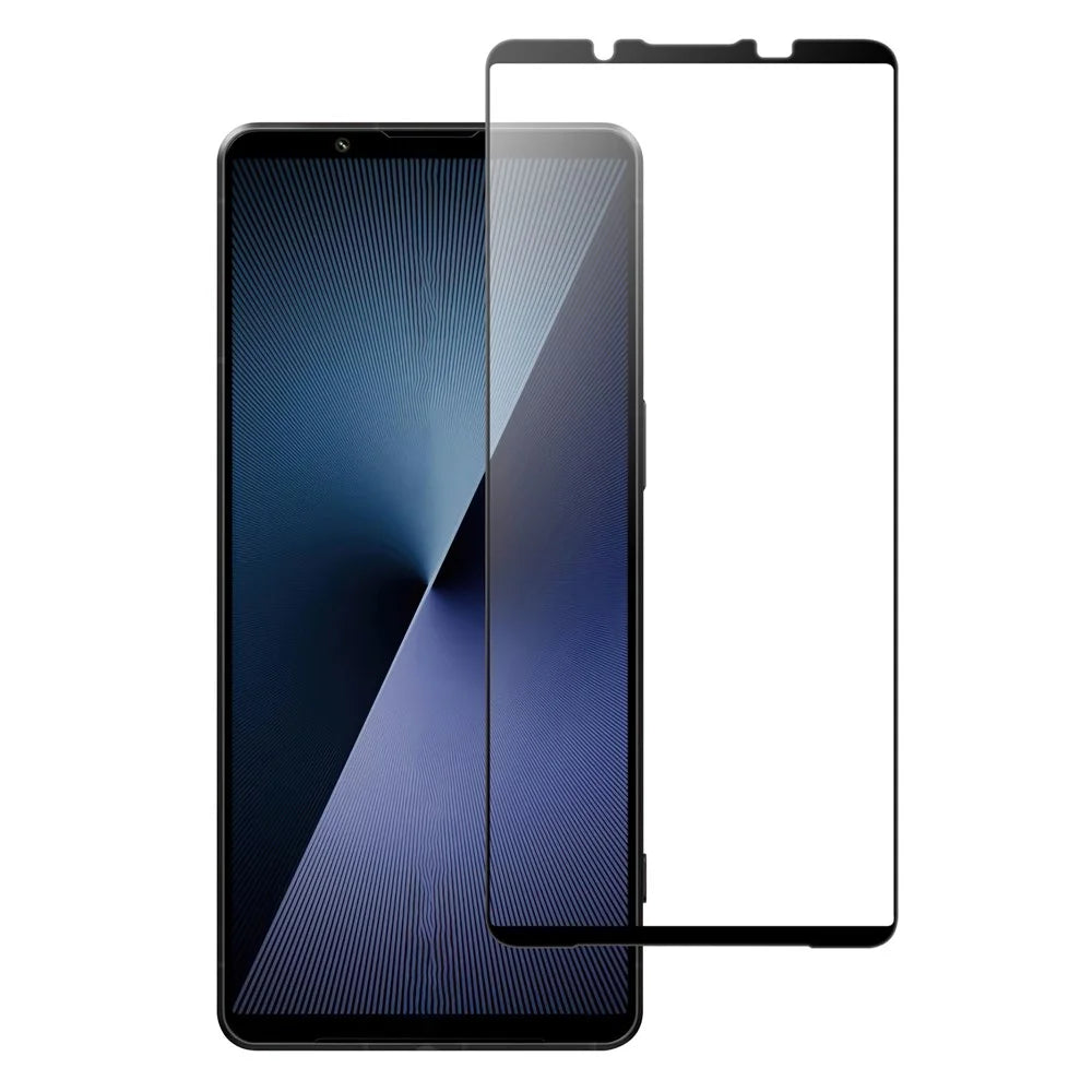 For Sony Xperia 1 VII AGC Tempered Glass with Black Edge Full Glue Full Coverage Screen Protector - 1