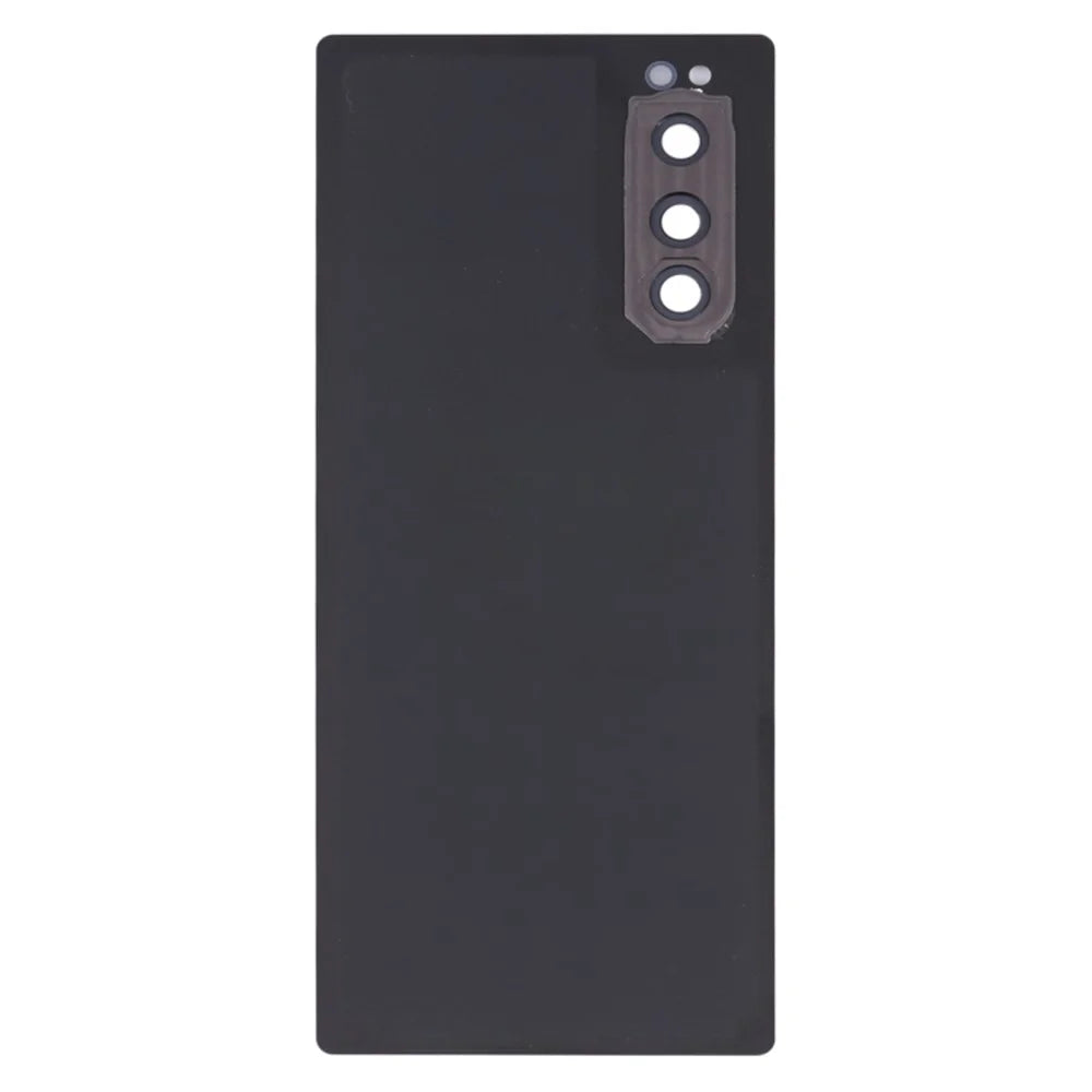 For Sony Xperia 5 OEM Battery Housing Cover Repair Part + Camera Lens Cover - Black - 3