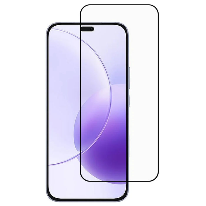 For Honor X70i Screen Protector Silk Printing Full Glue Tempered Glass Screen Film - 1