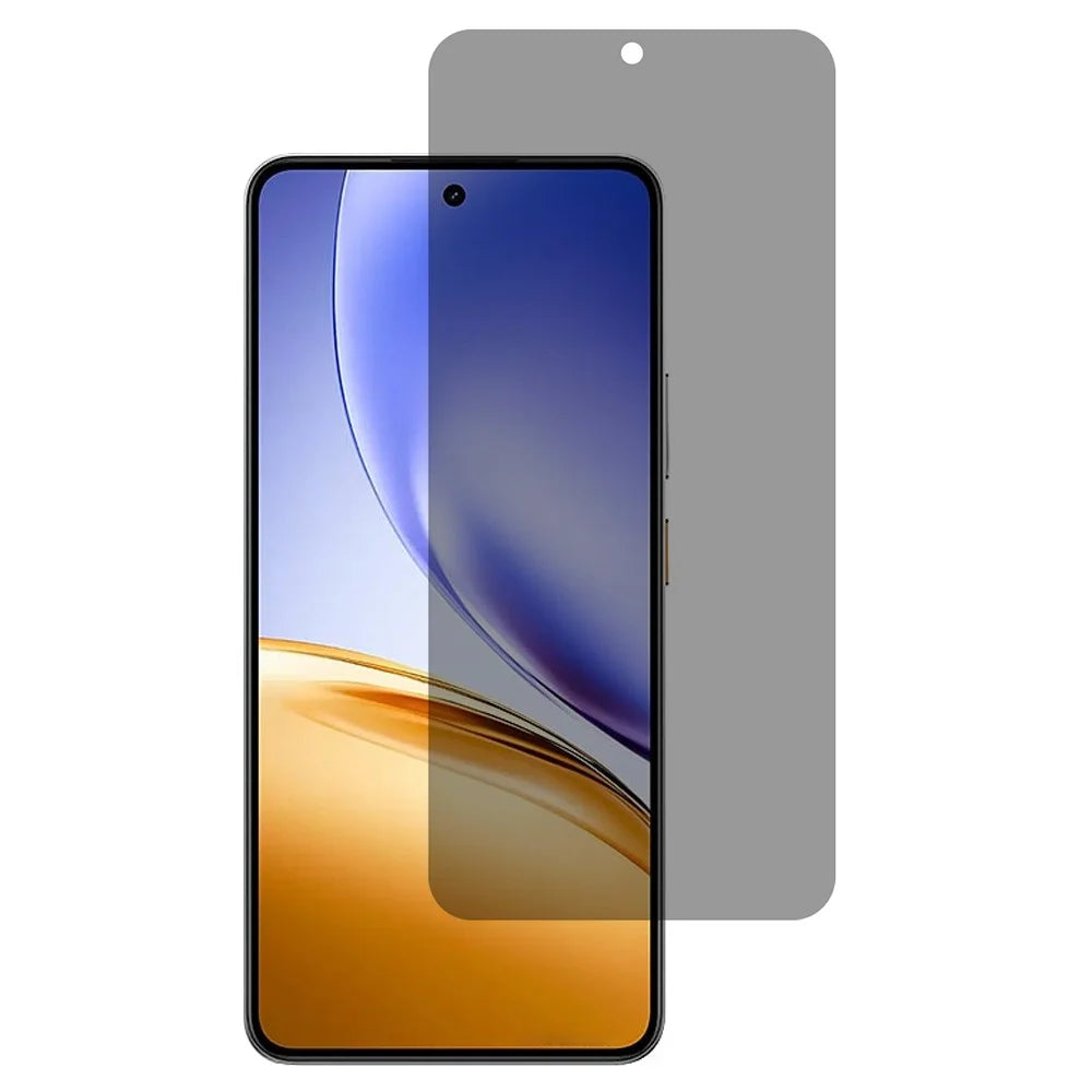 For Realme 14 5G  /  14T 5G Anti Spy Screen Protector High Aluminium-Silicon Glass Film - 1