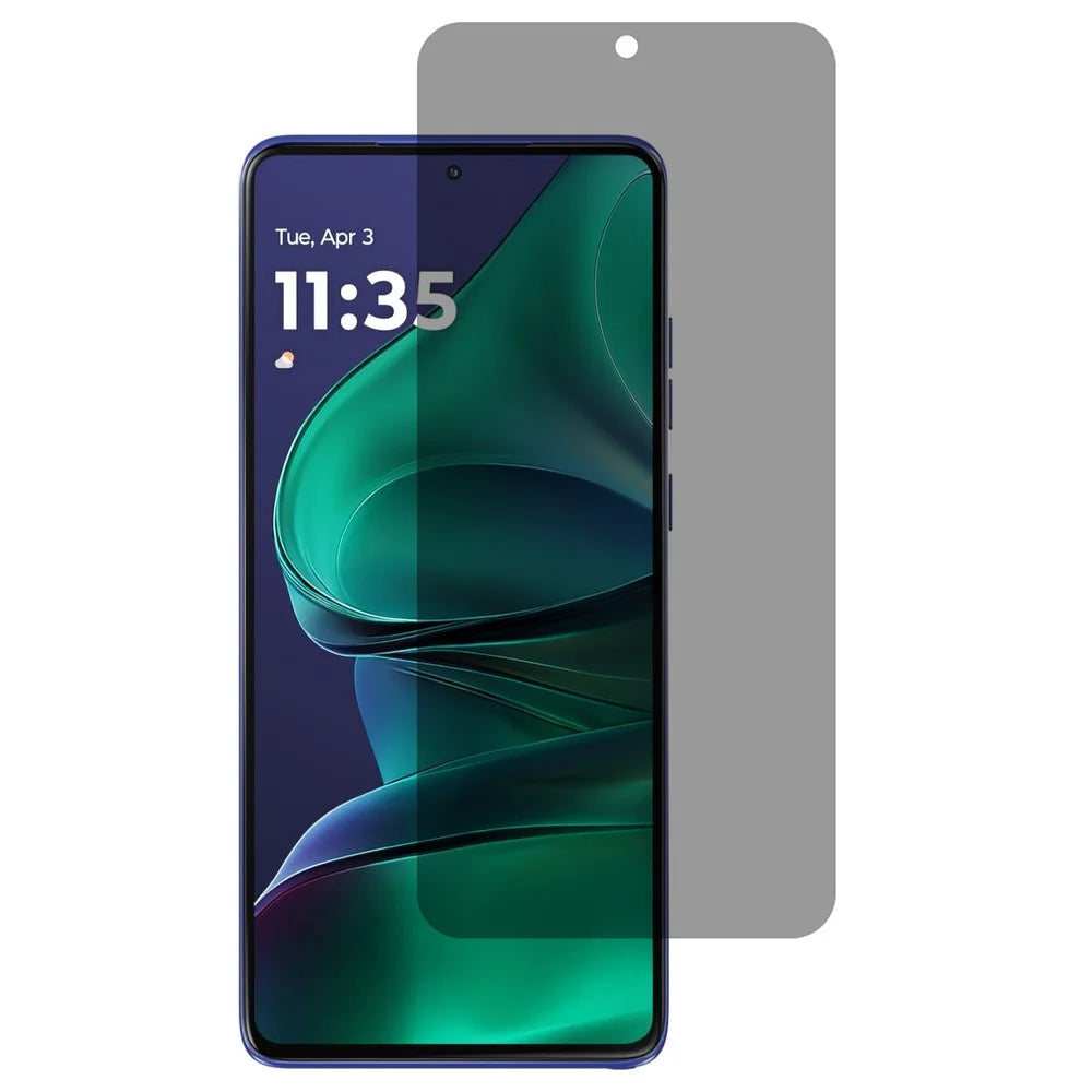 Anti Spy Screen Protector For Motorola Moto G Stylus 5G (2025)  /  vivo iQOO Z10 5G High Aluminium-Silicon Glass Film - 1