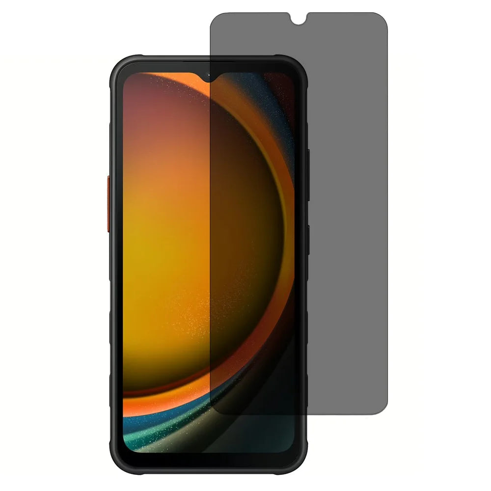Anti Spy Screen Protector For Samsung Galaxy XCover7 Pro  /  XCover7 High Aluminium-Silicon Glass Film - 1