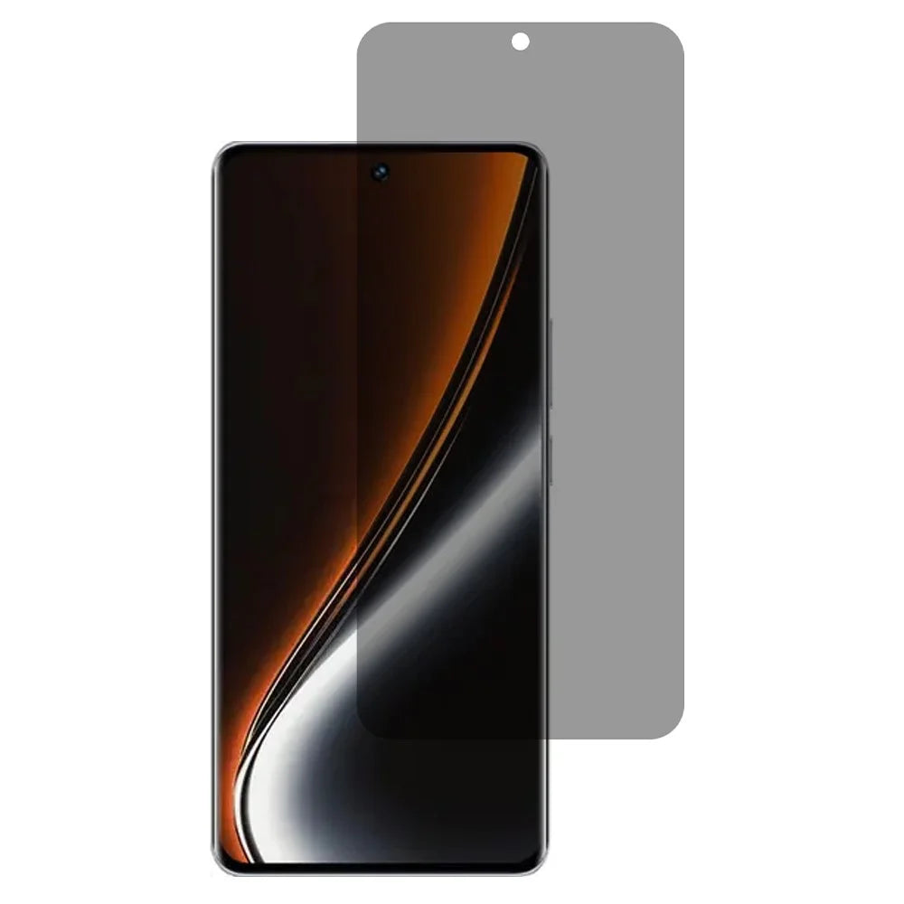 Anti Spy Screen Protector For Realme Narzo 80 Pro 5G  /  Narzo 80x 5G  /  vivo iQOO Z10x 5G High Aluminium-Silicon Glass Film - 1