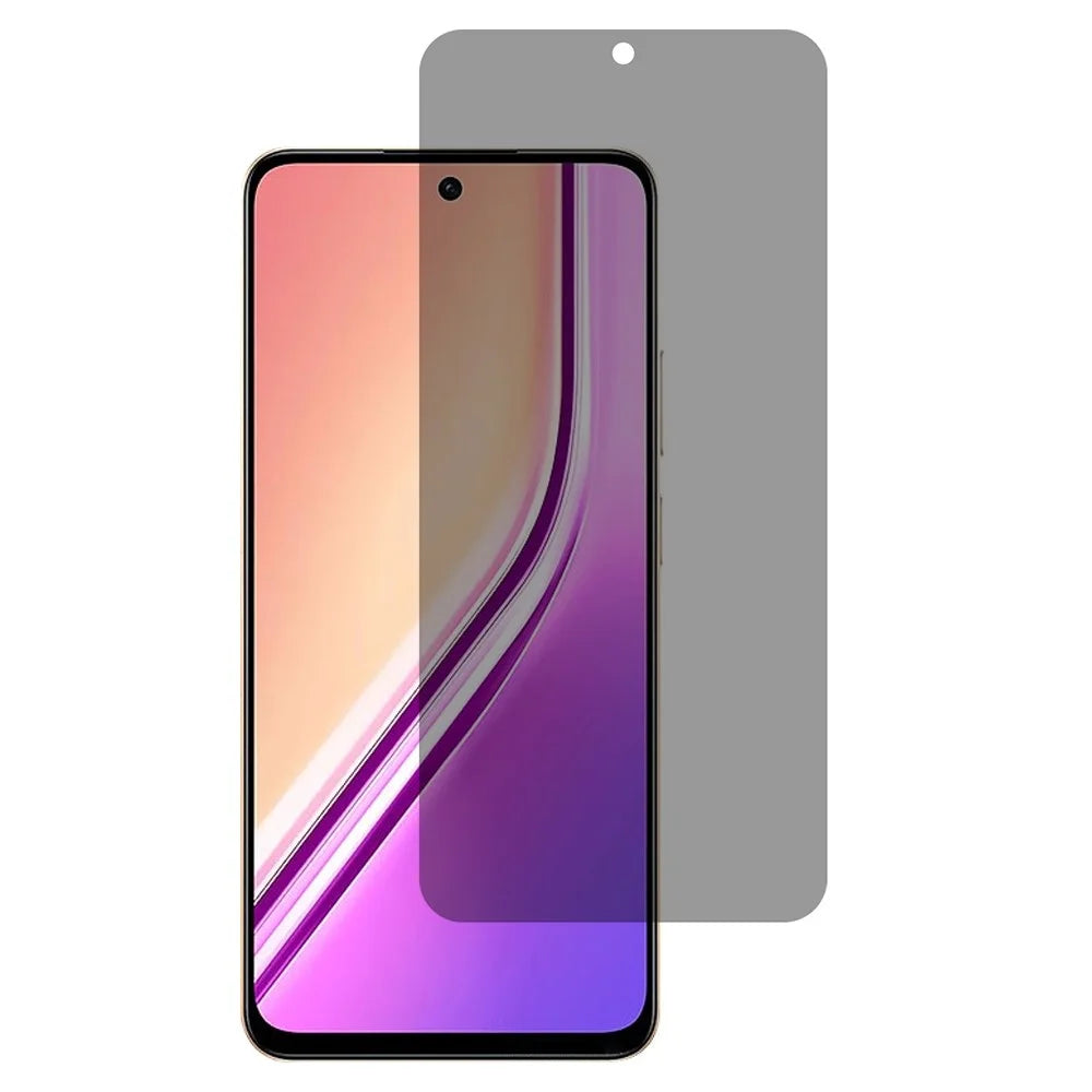 Anti Spy Screen Protector For Realme P3x 5G  /  vivo V50 Lite 5G High Aluminium-Silicon Glass Film - 1