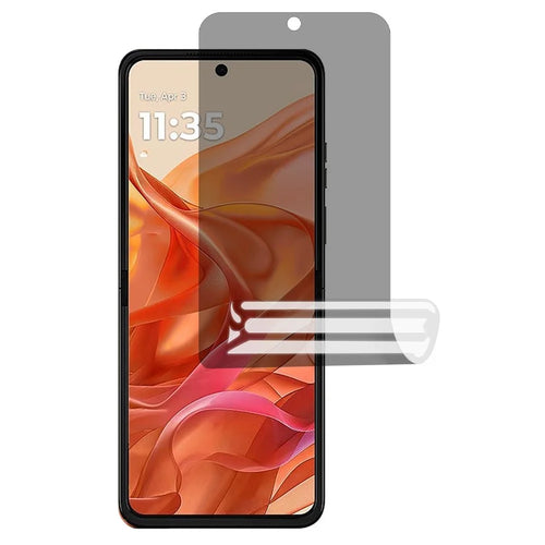 Anti-Peep Screen Protector for Motorola Razr 60 Ultra 5G / Razr 50 Ultra 5G TPU+PET Inner Screen Hydrogel Film - 1