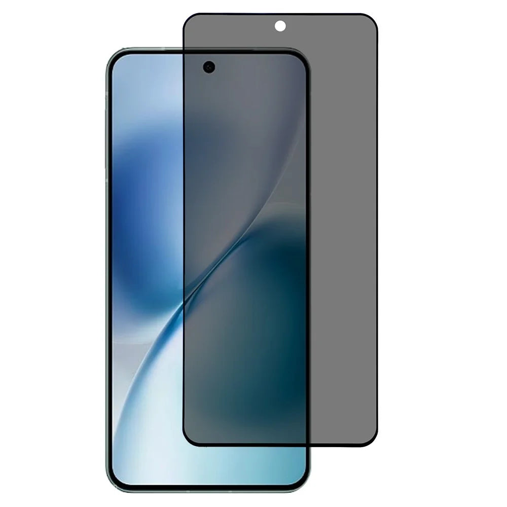 For vivo X200s 5G Privacy Tempered Glass Screen Protector Ultra-Thin Silk-Printed Screen Film with Fingerprint Unlock - 1