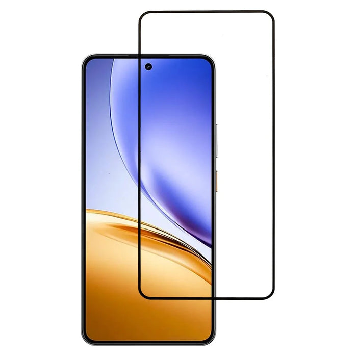 For Realme 14 5G  /  14T 5G Screen Protector Silk Printing Full Glue HD Clear Screen Film - 1