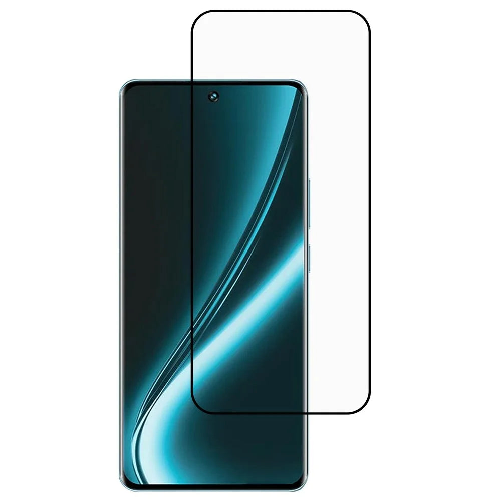 Screen Protector For Realme Narzo 80 Pro 5G  /  Narzo 80x 5G  /  vivo iQOO Z10x 5G Silk Printing Full Glue HD Clear Screen Film - 1