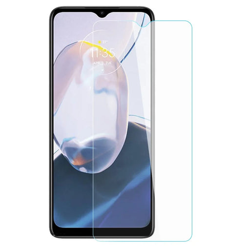 AMORUS For Motorola Moto E22i 4G 2.5D Arc Edge 9H Anti-scratch Film High Aluminum-silicon Glass Screen Protector - 1