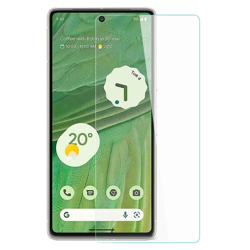 AMORUS Phone Screen Protector for Google Pixel 7 5G, High Aluminum-silicon Glass 9H Hardness 2.5D Arc Edge Anti-oil Protective Film - 1