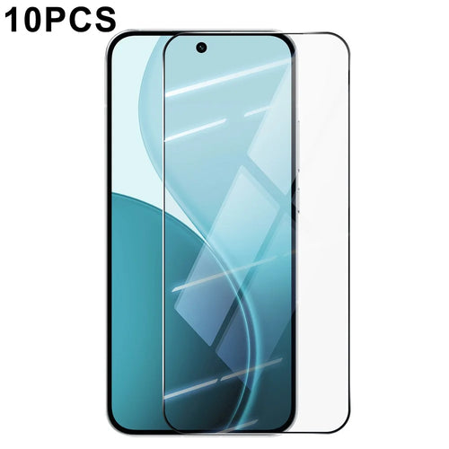 RURIHAI 10Pcs For Oppo Reno14 5G (Global) High Aluminium-Silicon Glass Film 0.26mm 2.5D Screen Protector - 1