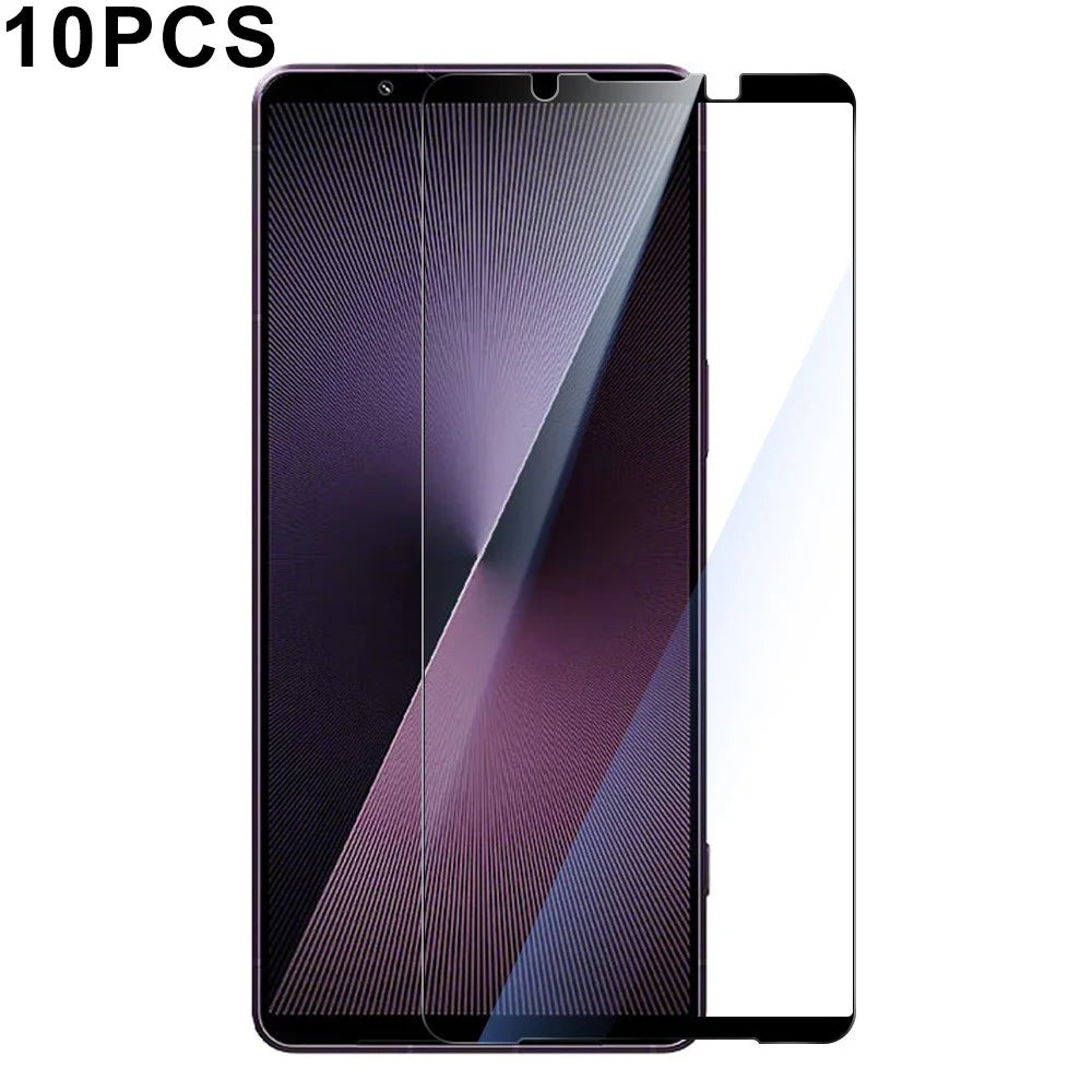 RURIHAI 10Pcs For Sony Xperia 1 VII High Aluminium-Silicon Glass Film 0.26mm 2.5D Screen Protector - 1