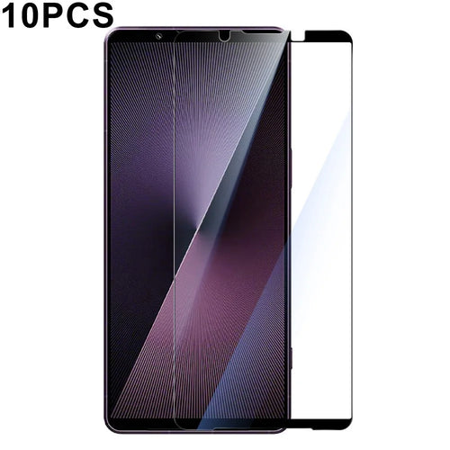 RURIHAI 10Pcs For Sony Xperia 1 VII High Aluminium-Silicon Glass Film 0.26mm 2.5D Screen Protector - 1