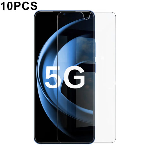 RURIHAI 10Pcs For Wiko Hi Enjoy 80 5G / Enjoy 80S 5G Screen Protector 0.26mm 2.5D High Aluminium Silicon Glass Film - 1