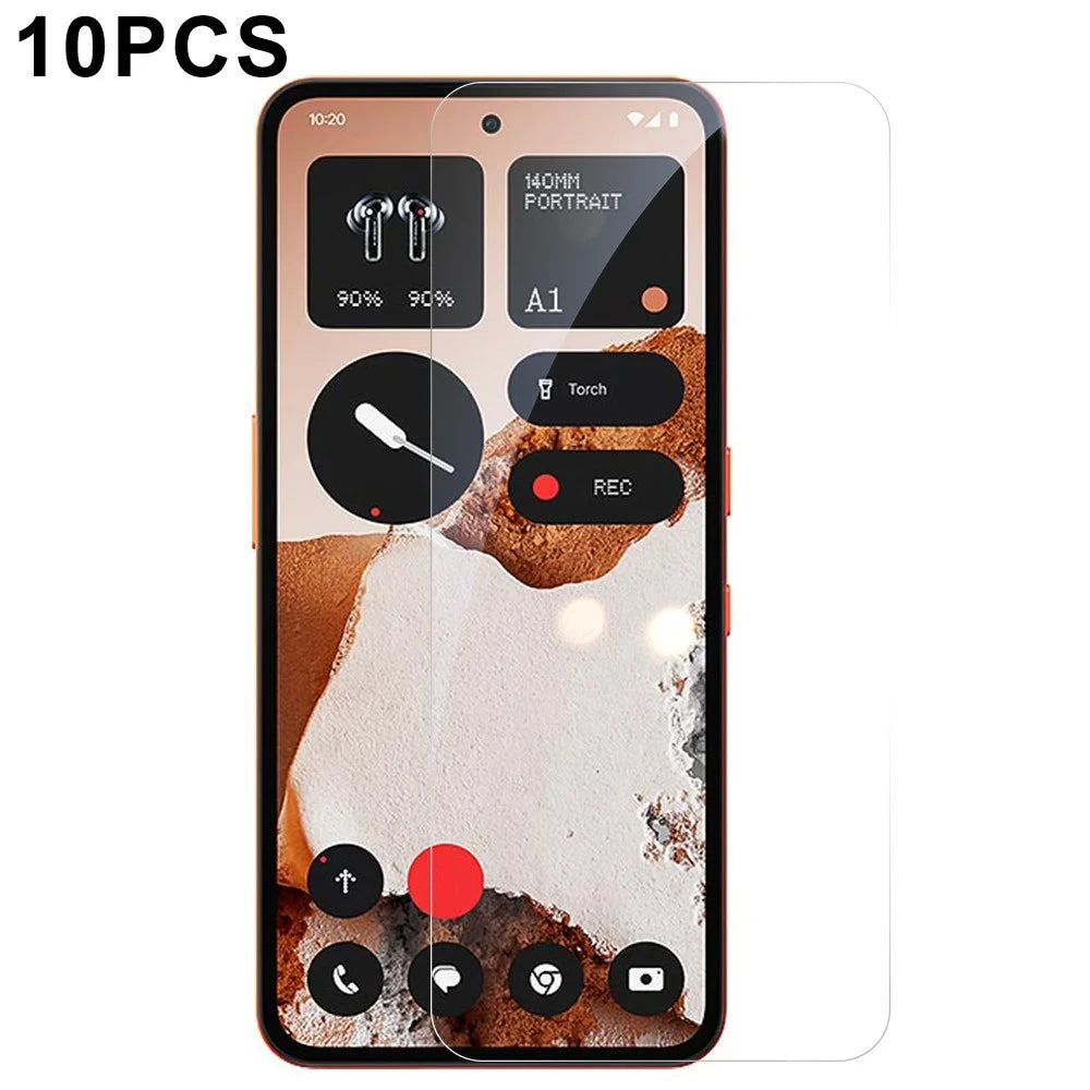 RURIHAI 10Pcs For Nothing CMF Phone 2 Pro Screen Protector 0.26mm 2.5D High Aluminium Silicon Glass Film - 1