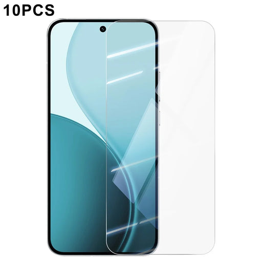 RURIHAI 10Pcs For Oppo Reno14 5G (Global) Screen Protector 0.26mm 2.5D High Aluminium Silicon Glass Film - 1