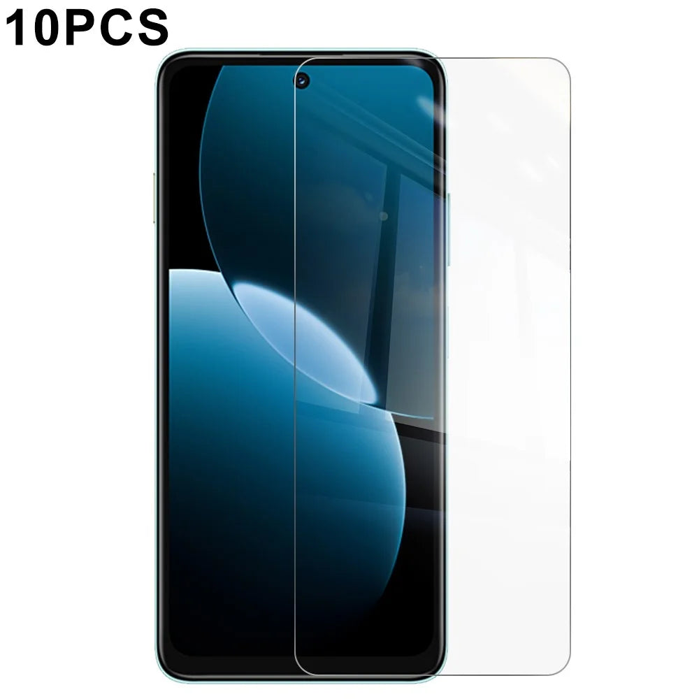 RURIHAI 10Pcs For Wiko Hi Enjoy 80 5G Screen Protector 0.26mm 2.5D High Aluminium Silicon Glass Film - 1