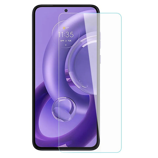 AMORUS For Motorola Edge 30 Neo 5G HD High Aluminum-silicon Glass Screen Protector 2.5D Arc Edge Anti-scratch Anti-explosion Film - 1