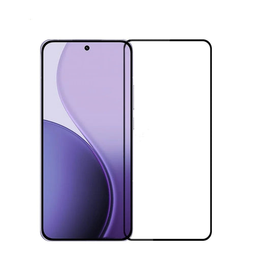 PINWUYO For Oppo Reno14 Pro 5G Tempered Glass Film  JK Series-2 9H Full Screen Protector - Black - 1