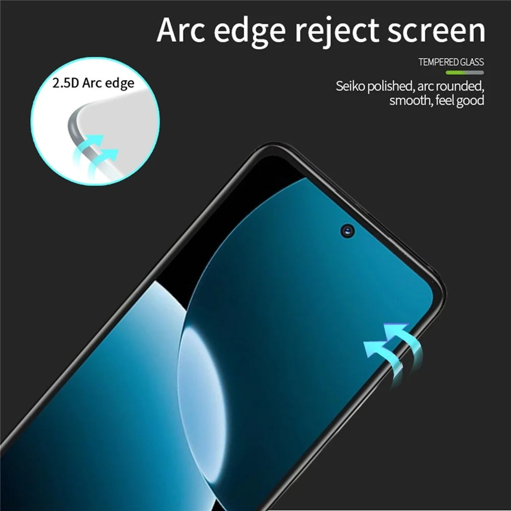 PINWUYO For Huawei Enjoy 80 Tempered Glass Film  JK Series-2 9H Full Screen Protector - Black - 2