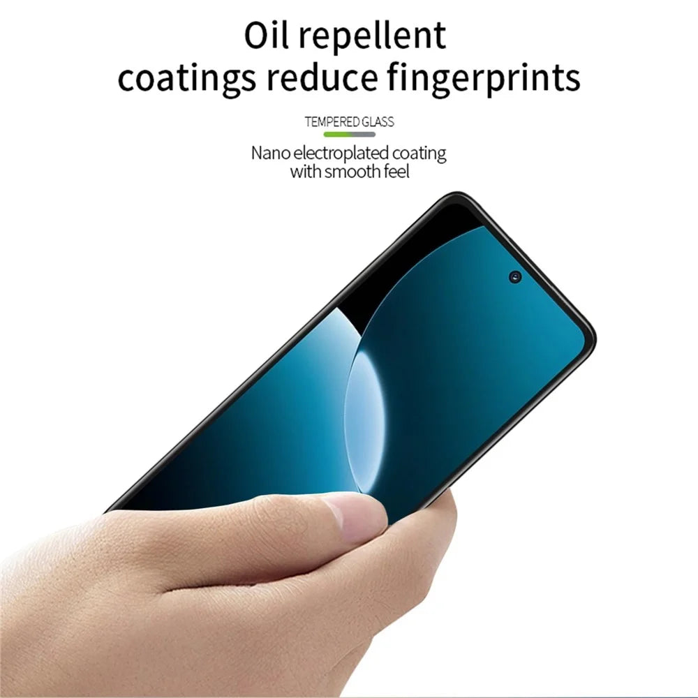 PINWUYO For Huawei Enjoy 80 Tempered Glass Film  JK Series-2 9H Full Screen Protector - Black - 4