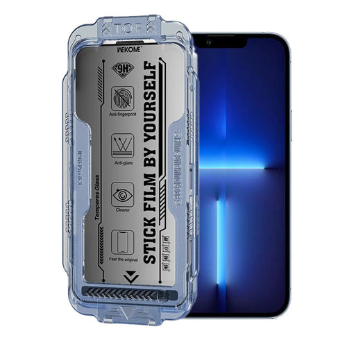 WEKOME WTP-116 For iPhone 13 Pro Max Screen Protector 6D Curved Ultra-Fine Edge Privacy Tempered Glass Film - 1
