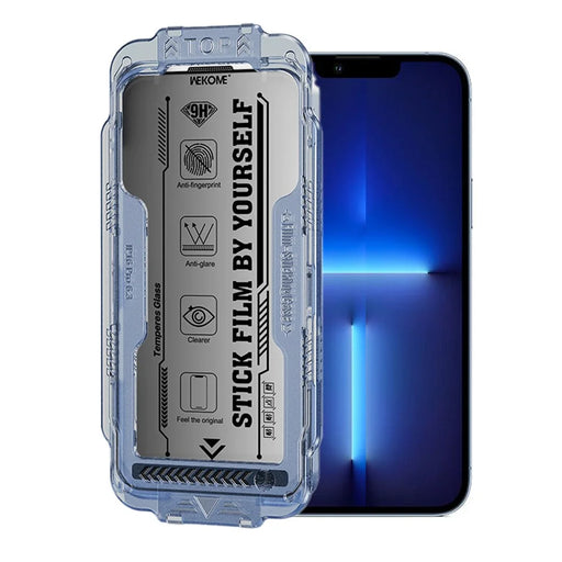 WEKOME WTP-116 For iPhone 13 Pro Max Screen Protector 6D Curved Ultra-Fine Edge Privacy Tempered Glass Film - 1