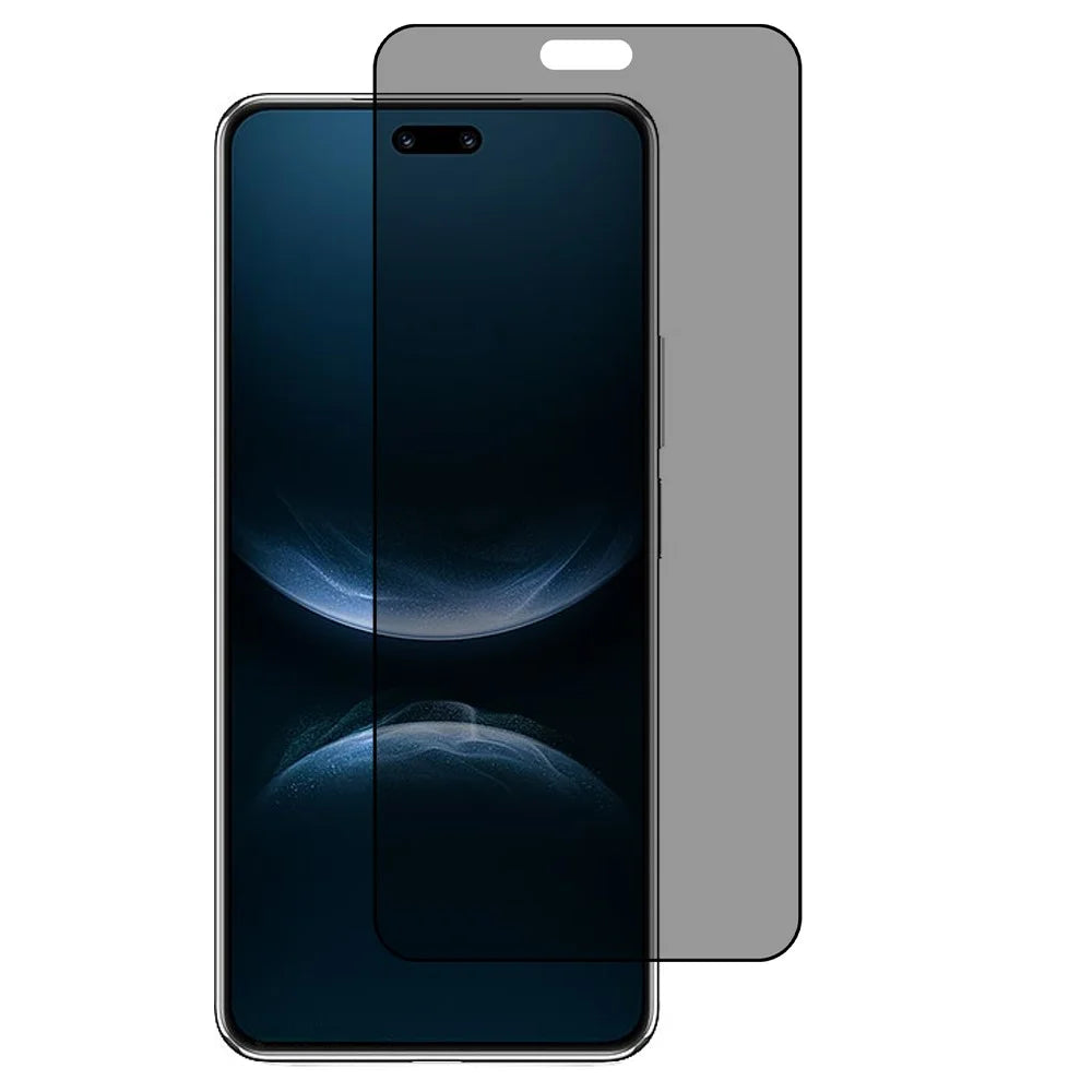 For Huawei nova 14 Pro 5G Screen Protector Anti-Spy Tempered Glass Film Side Glue Curved Edge - 1