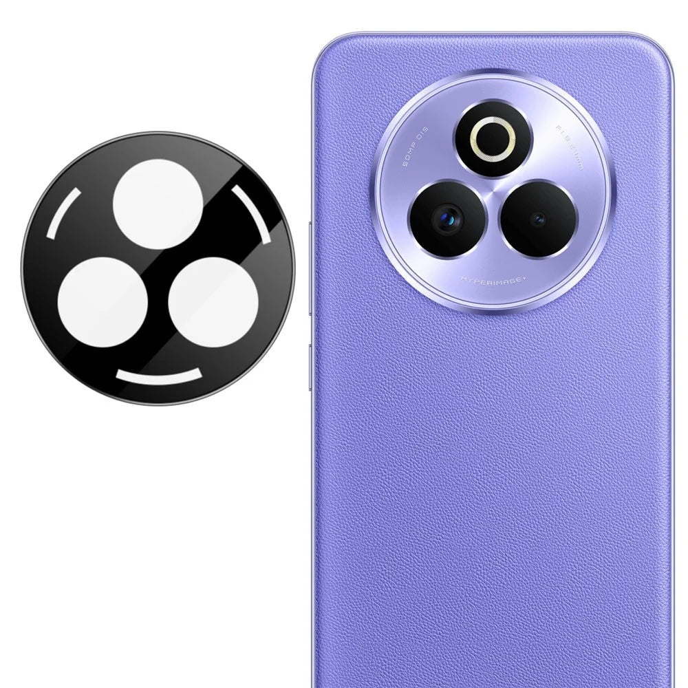 IMAK For Realme P3 Pro 5G Camera Lens Protector Tempered Glass HD Clear Lens Film (Black Version) - 1