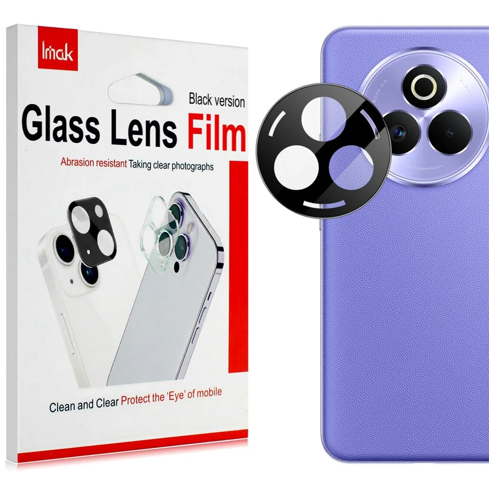 IMAK For Realme P3 Pro 5G Camera Lens Protector Tempered Glass HD Clear Lens Film (Black Version) - 7