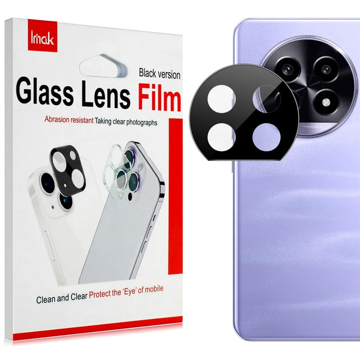 IMAK For Realme 14 Pro Lite 5G Camera Lens Protector Tempered Glass HD Clear Lens Film (Black Version) - 7