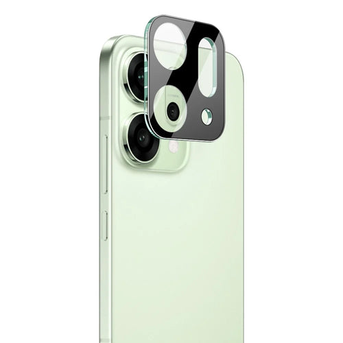IMAK For Oppo Reno14 5G (Global) / (China) Tempered Glass Lens Film + Acrylic Cap (Black Version) - 1