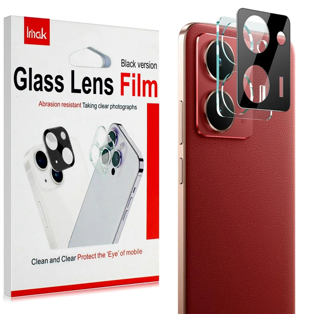 IMAK For Realme P3 Ultra 5G Tempered Glass Lens Film + Acrylic Cap (Black Version) - 7