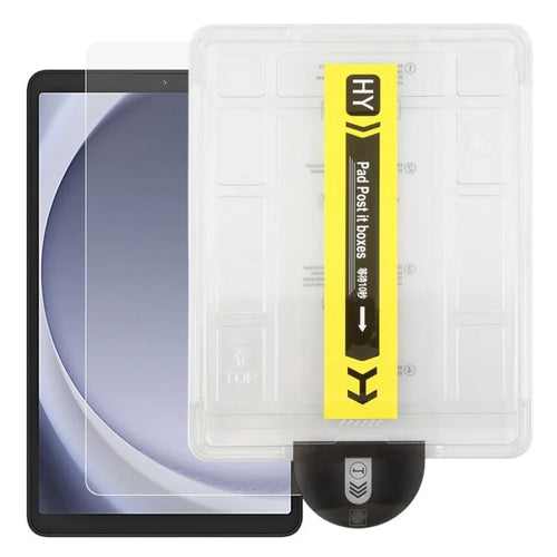 For Samsung Galaxy Tab A11 / A11 / A9 Screen Protector Tempered Glass HD Film with Automatic Dust Removal Tool - 1