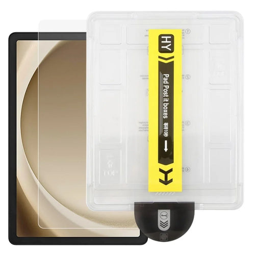For Samsung Galaxy Tab A11+ / A9+ Screen Protector Tempered Glass HD Film with Automatic Dust Removal Tool - 1