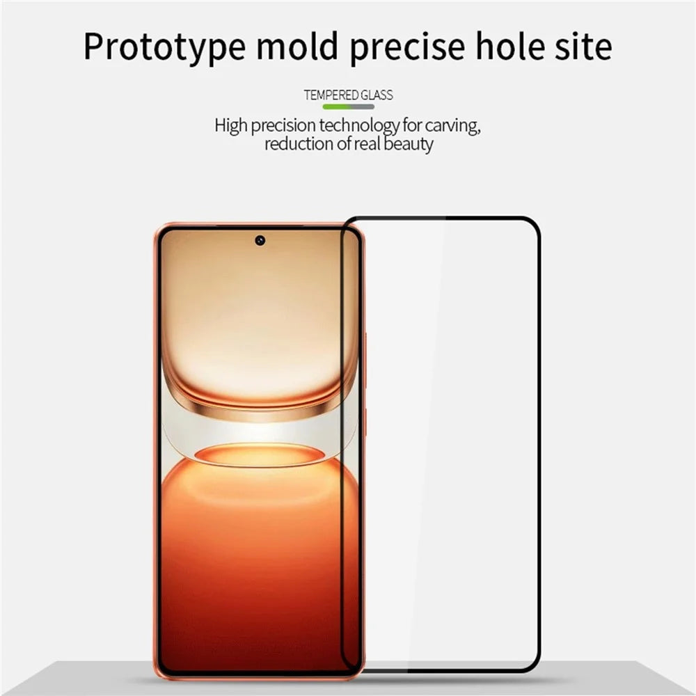 PINWUYO For vivo iQOO Z10 Turbo Pro 5G / vivo iQOO Z10 Turbo 5G Tempered Glass Film  JK Series-2 9H Full Screen Protector - Black - 3