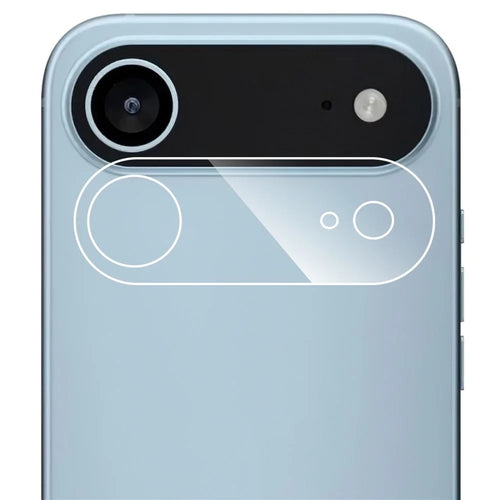 For iPhone Air Camera Lens Protector Arc Edge Clear Tempered Glass Film - 1