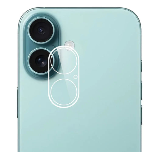 For iPhone 17 Camera Lens Protector Arc Edge Clear Tempered Glass Film - 1